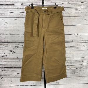 Madewell utility wide leg pants